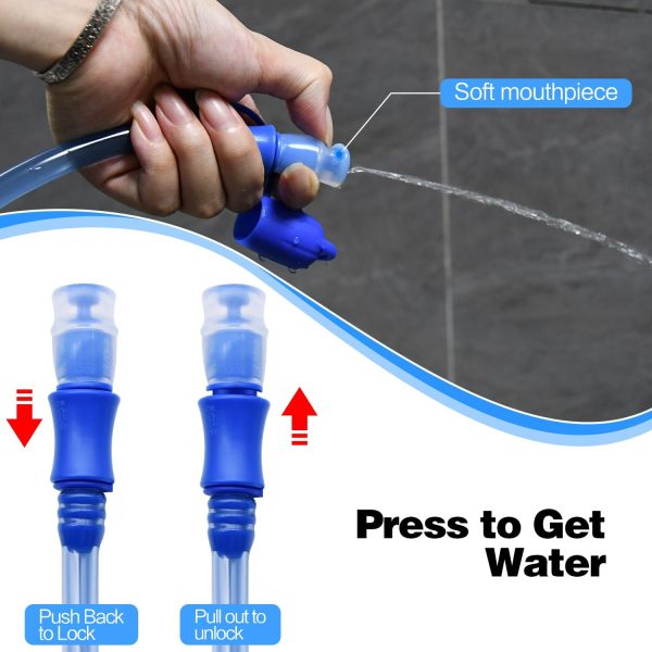 1.5L/2L/2.5L/3L Hydration Bladder, Large Opening Water Bladder for Cycling Hiking Camping - Image 5